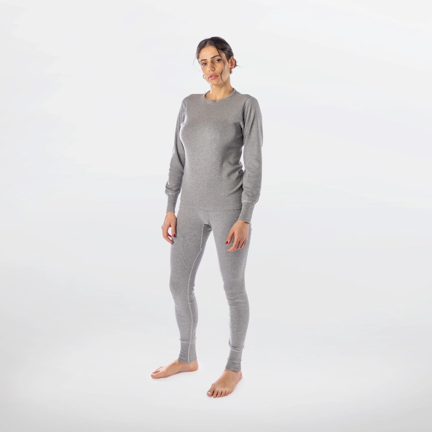 Women’s Chill Chasers Cotton Rib Leggings - Image 3