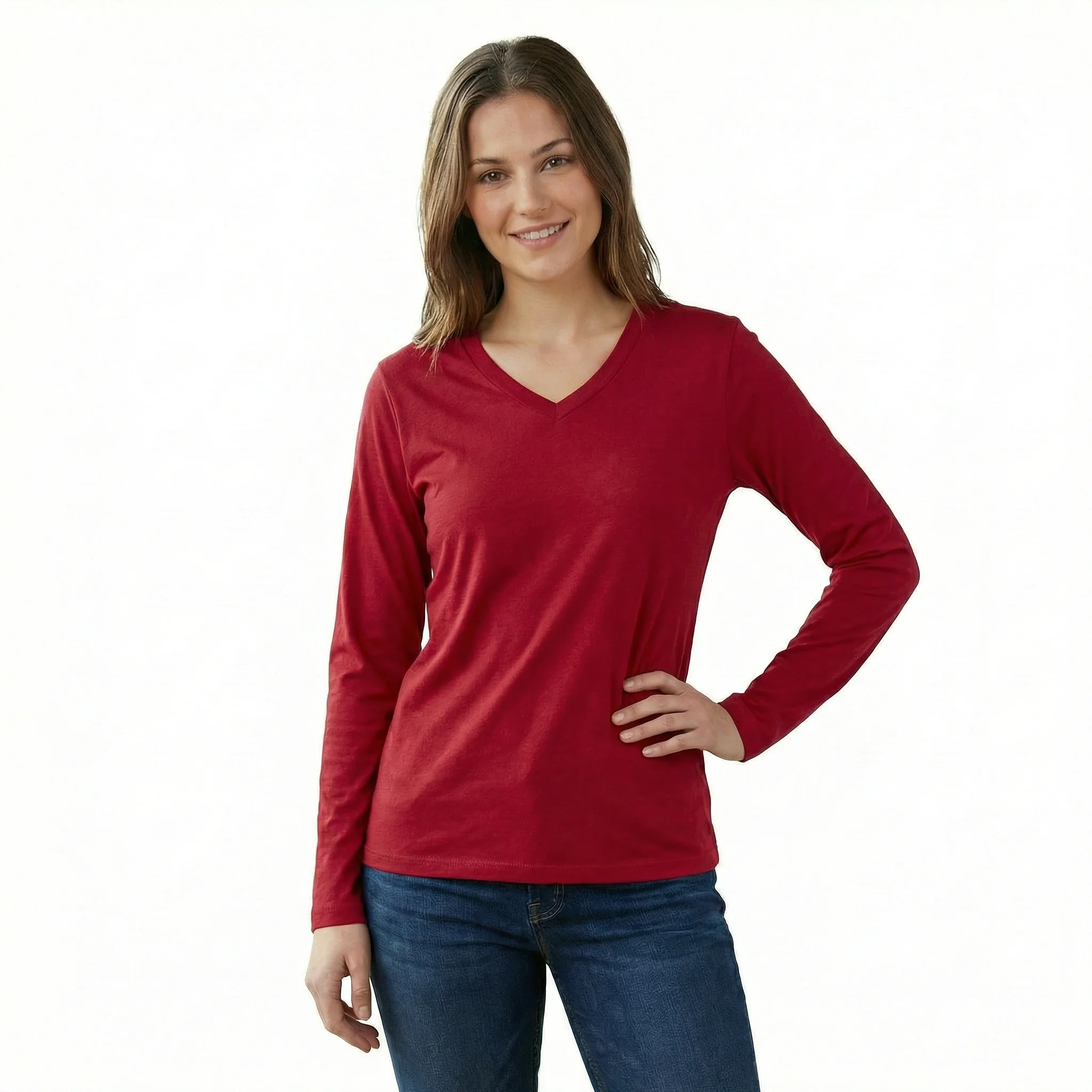 Women's Long Sleeve T-Shirt - Image 9