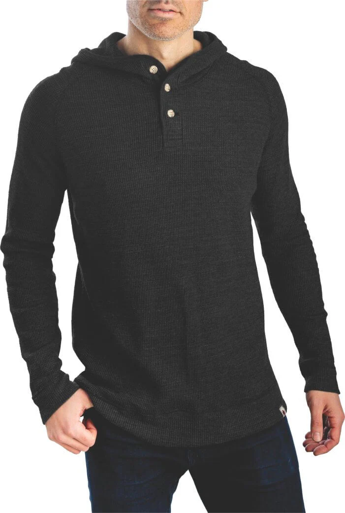 Men's Heritage Triblend Waffle Hoodie - Image 4