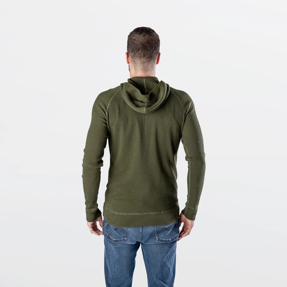 Men's Heritage Triblend Waffle Hoodie - Image 5