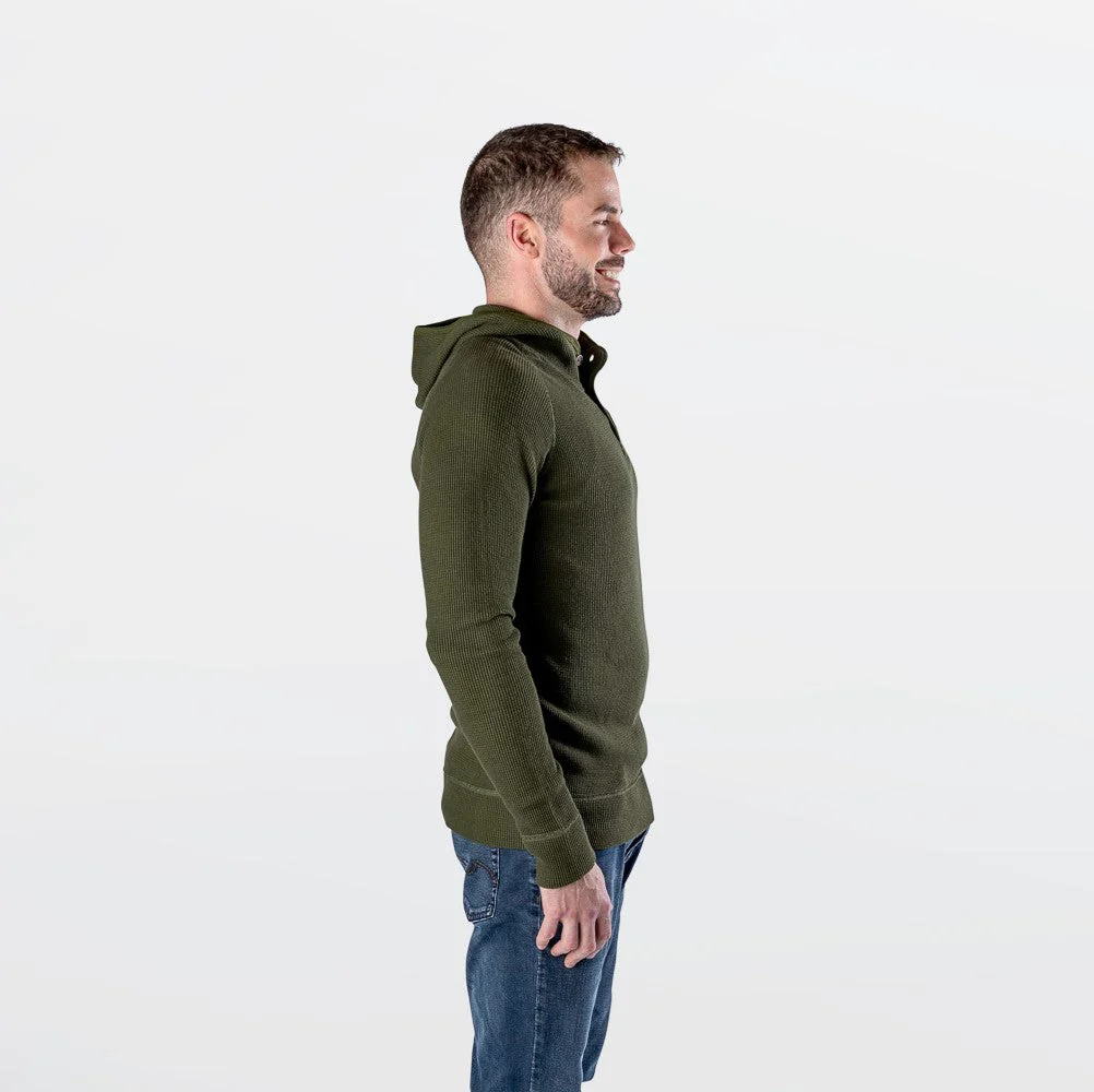 Men's Heritage Triblend Waffle Hoodie - Image 6