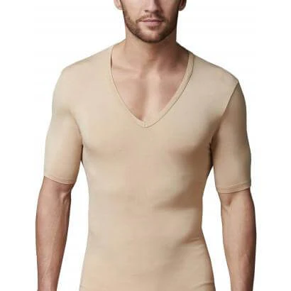Men's Invisible V-Neck Undershirt - Image 4
