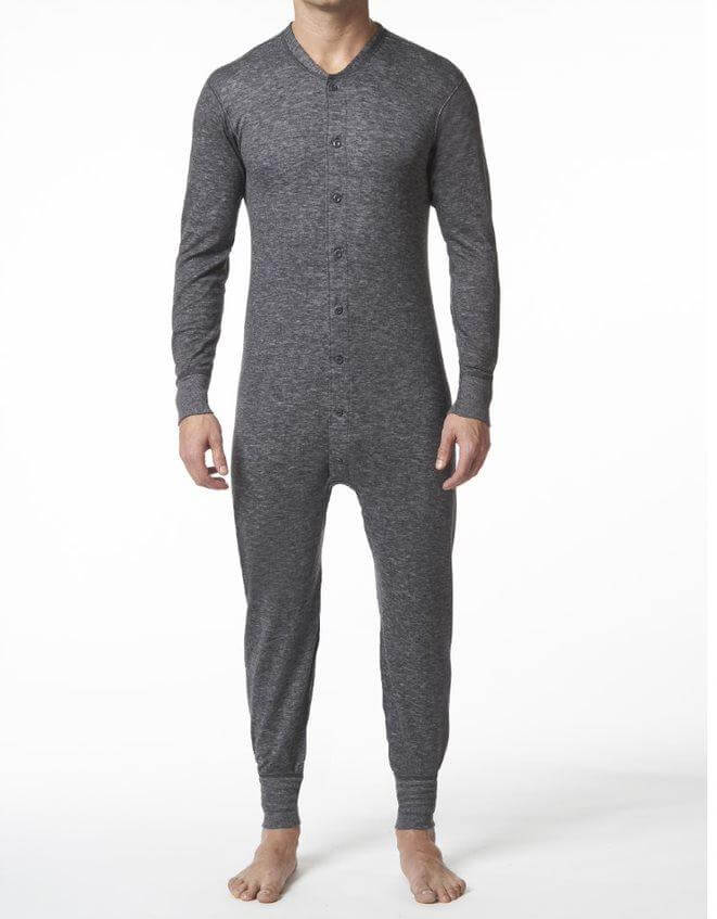 Men's Two-Layer Wool Onesie - Image 3