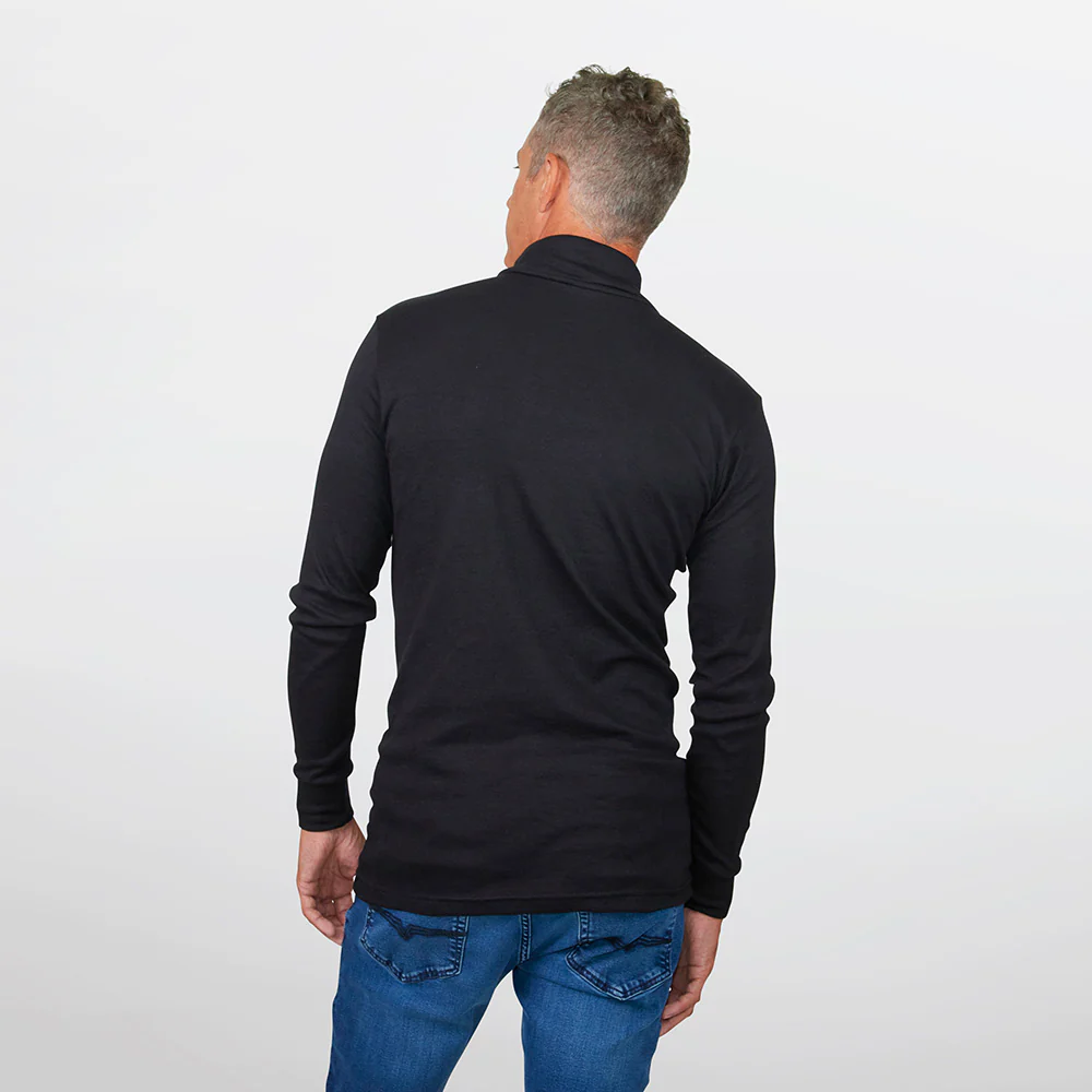 Men's Rib Turtleneck - Image 5