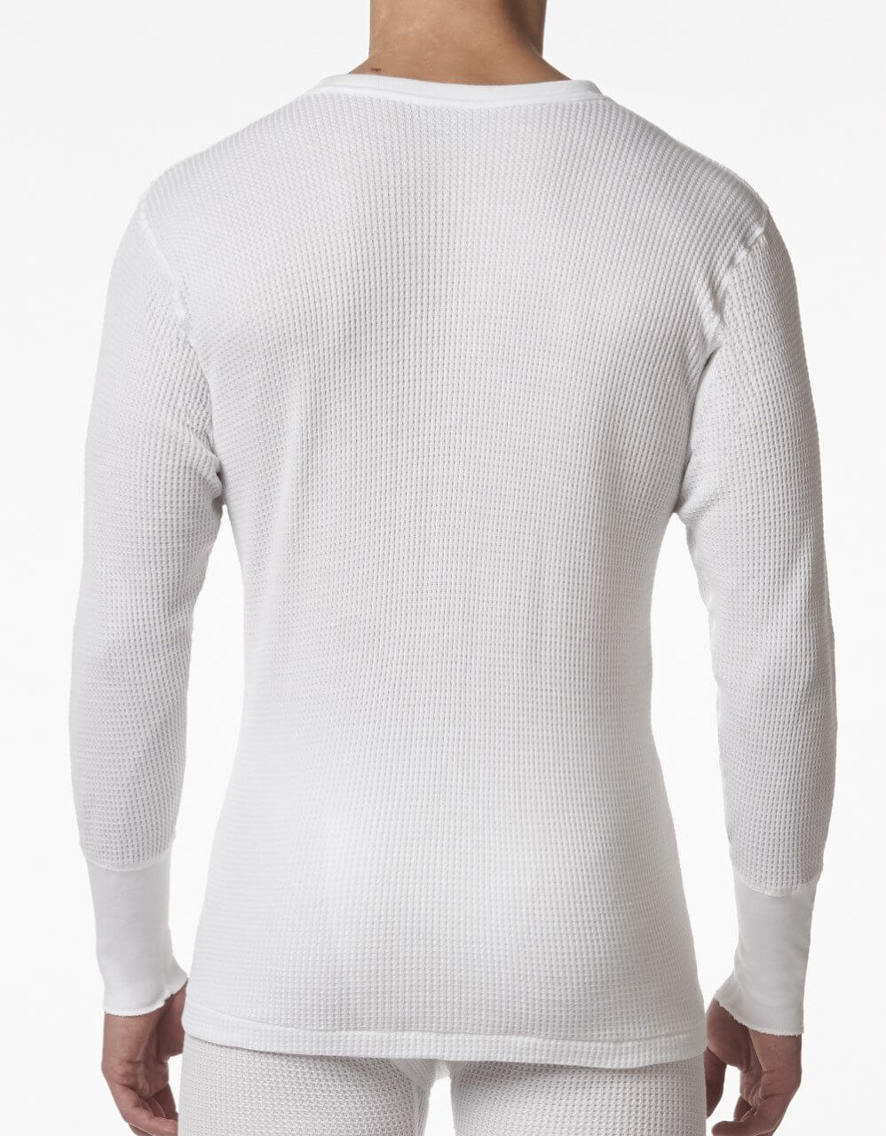 Men's Waffle Knit Base Layer Top - Image 4