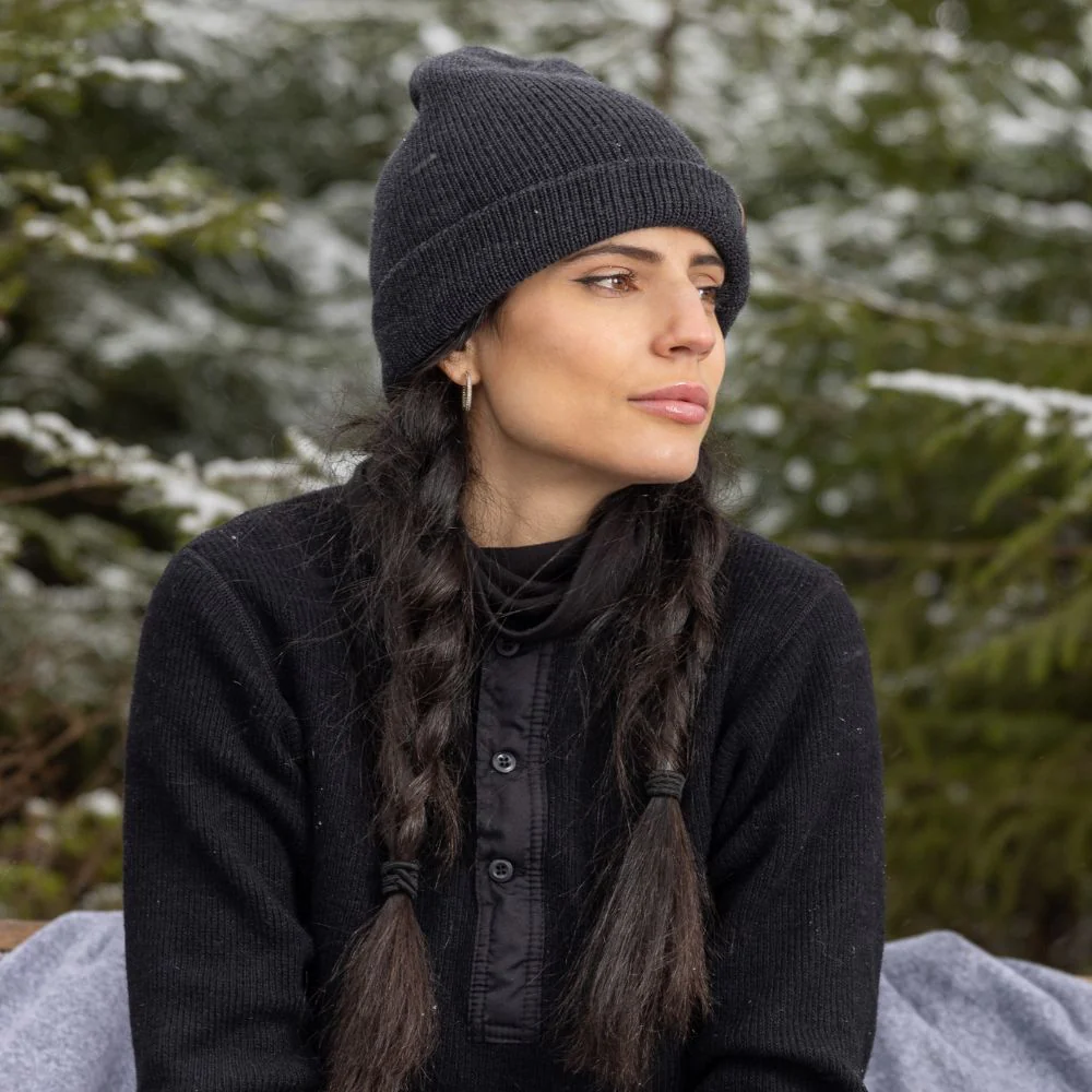 Merino Wool Rib Toque - Image 22