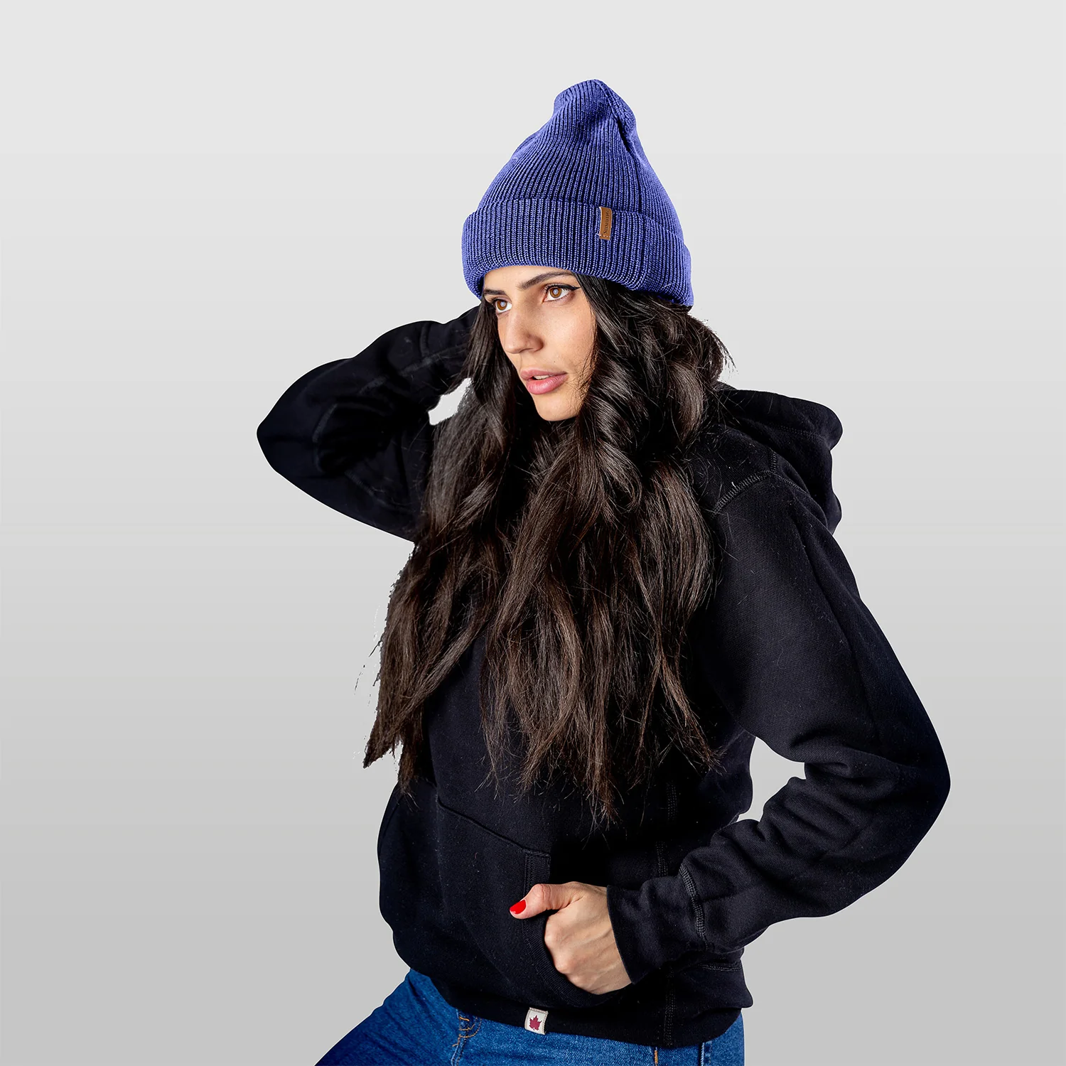 Merino Wool Rib Toque - Image 6
