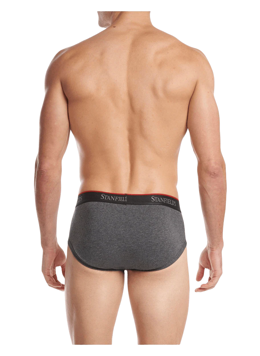 Men's Stretch Cotton Brief - 3 Pack - Image 5